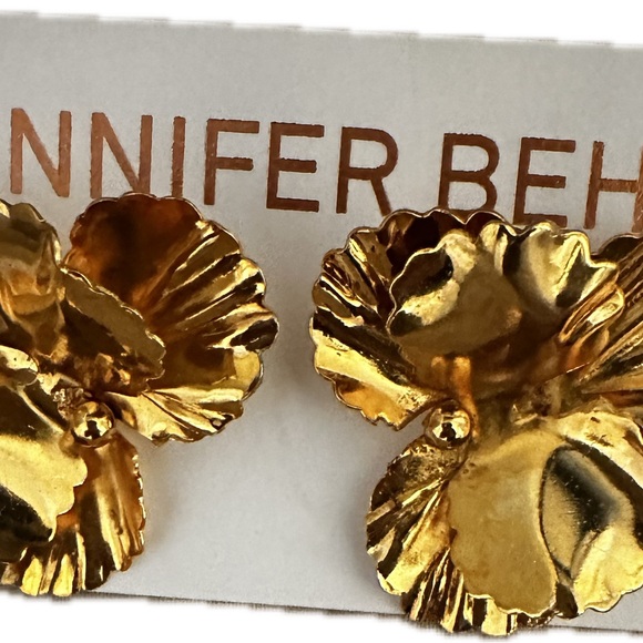 Jennifer Behr Pansy Earrings - Picture 7 of 9